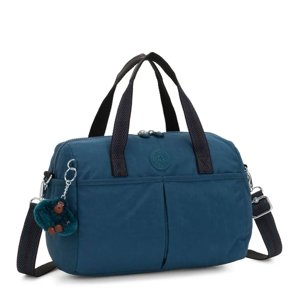 Kipling | Gianna Legion Blue novelty web satchel - Picture 2 of 10